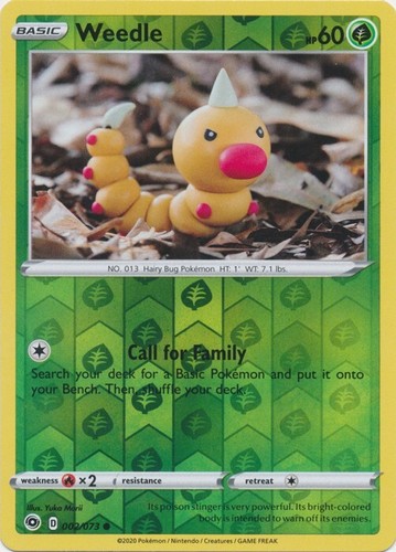 1995 Pokemon Weedle
