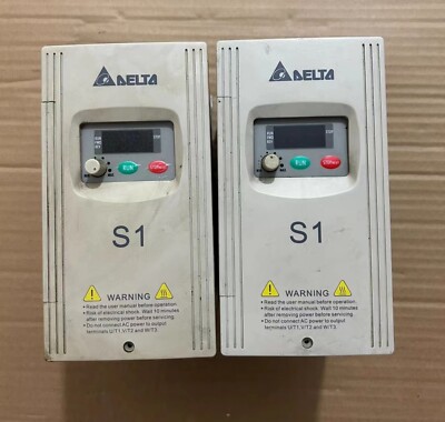 Used Delta Variable Frequency Drive VFD015S21A DHL or FedEx