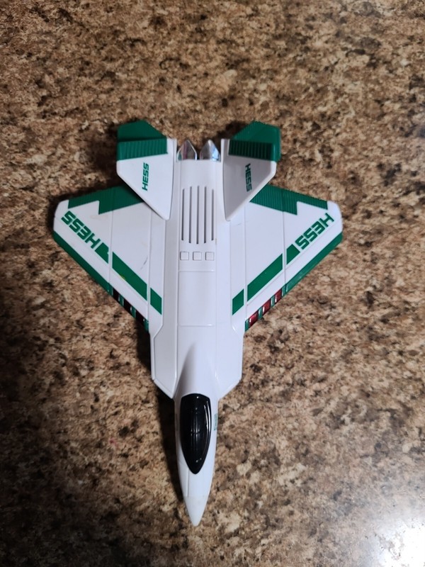 HESS GASOLINE 2010 F-22 Raptor Fighter Jet Plane w/ Lights & Sound Effects Works