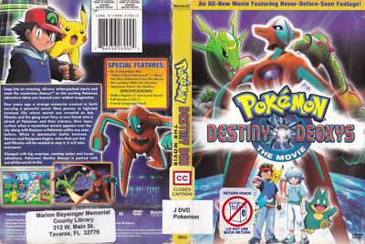 Pokémon: Destiny Deoxys (Fullscreen DVD, 2005) 786936269024| eBay