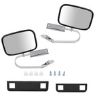 Fits 1980-1996 Ford Series Truck Pickup Manual Door View Mirrors Left+Right Side
