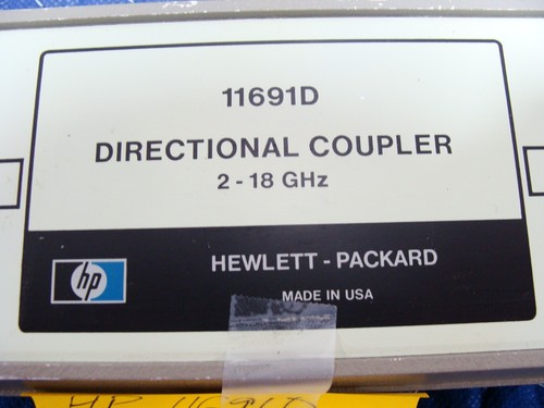 HP Agilent Keysight 11691D Directional Coupler 2-18GHz 1 x N-F, 2 APC7 Connector - Picture 2 of 4