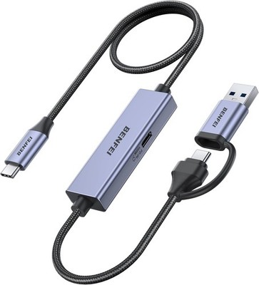 BENFEI USB C Video/Audio Capture Card, USB C auf USB A/C Adapter, Full HD 1080P