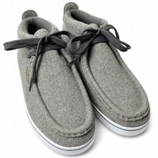 Zapatilla deportiva LUGZ Strider 2 Peacoat Chukka Boot talla 9 gris construcción mocasín nueva sin caja