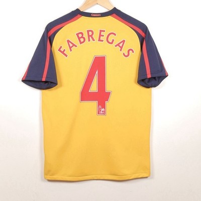 Arsenal 08/09 Away - Fabregas - Size S | eBay
