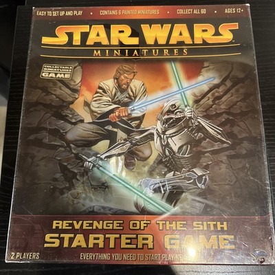 Star Wars Miniatures Revenge of the Sith Starter Game Wizards Brand  2005 NEW