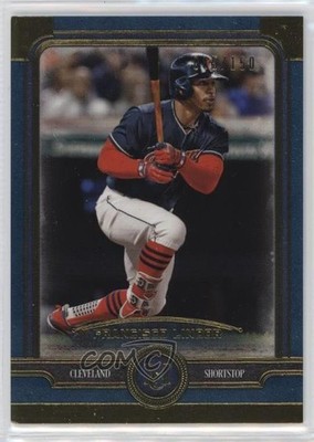 2019 Topps Museum Collection Sapphire 5/150 Francisco Lindor #29 0xz8