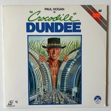 Crocodile Dundee Laserdisc / Paul Hogan / Widescreen