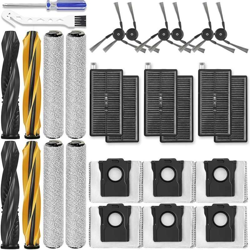 Replacement Accessory Kit for Aqua10 Roller Robot Vacuum Cleaner Parts,6575