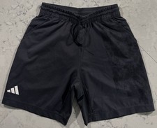 Adidas Paris Ergo Tennis Shorts Mens Small Black 7  Inseam Athletic Training Gym