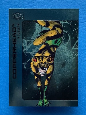 Copperhead 2025 Skybox Metal Universe Batman Aqua FX #193