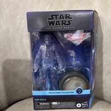 Star Wars The Black Series 6  Figure Holocomm Deluxe Hologram Han Solo