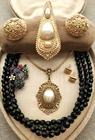 Vintage 1928 Brand Victorian Revival Wearable Jewelry Lot Costume Estate