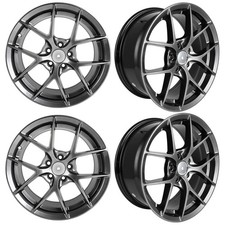 4 Pack 16x7 Inch 5x100 Pcd 38mm Offset Hyper Black Wheel Rim 4 Pack 16x7 Inch 5x100 Pcd 38mm Offset Hyper Black Wheel Rim