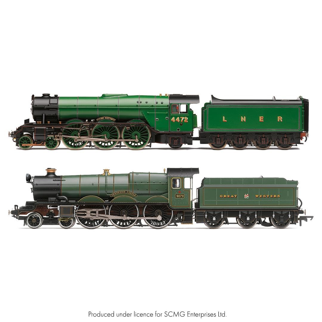 Hornby R30465 OO Gauge LNER 'Flying Scotsman' And GW 'Pendennis Castle' in Austr - Image 5