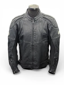 Hein Gericke Oxan Ii Mens Sheltex Leather Waterproof Motorcycle Touring Jacket