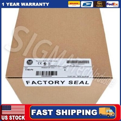 New Factory Sealed AB 1746-P4 SER A SLC 500 Rack Mount Power Supply 1746P4