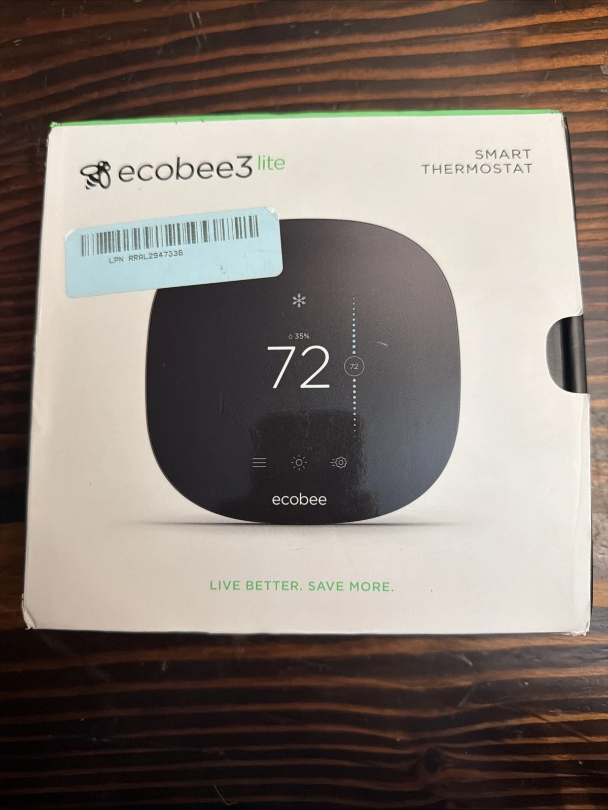 NOB ecobee3 lite Smart Thermostat Black EB-STATE3LT-02, HomeKit, Alexa, Google