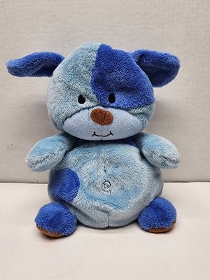 Prestige Baby Blue Puppy Lovey Plush Swirl Belly Button 