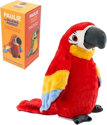 Lustiger Papagei: Wiederholt Geräusche, Interaktives Sinnesspielzeug für Kinder - Bild 1 von 4