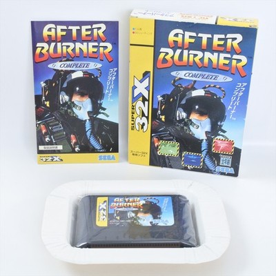 AFTER BURNER COMPLETE Super 32X 32 X Mega Drive Sega 1114 md
