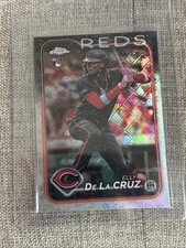 2024 Topps Chrome Logofractor Edition - Elly De La Cruz #44 (RC)