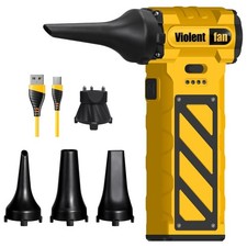 Electric Compressed Air Duster for Car Cleaning 110000 RPM Rechargeable Cordl...