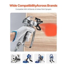 Airless Paint Spray Gun 3600PSI High Pressure Airless Paint Sprayer Gun