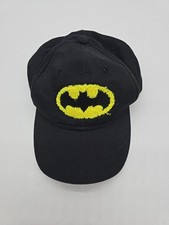 Batman Hat Cap Youth Black Patch Snapback