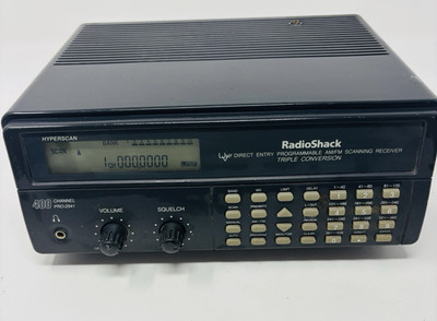 Radio Shack 400 Channel Scanning Receiver Pro-2041 No Antenna