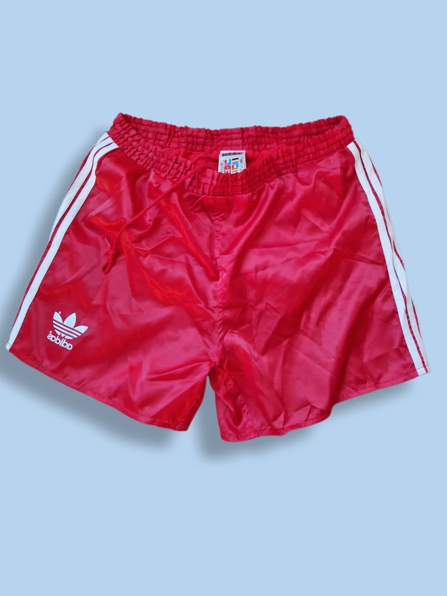 Short Dan'sport Ralon Made in France Rouge Vintage polyester