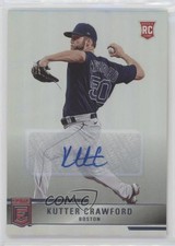 2022 Panini Chronicles Elite Auto Kutter Crawford #41 Auto u6m