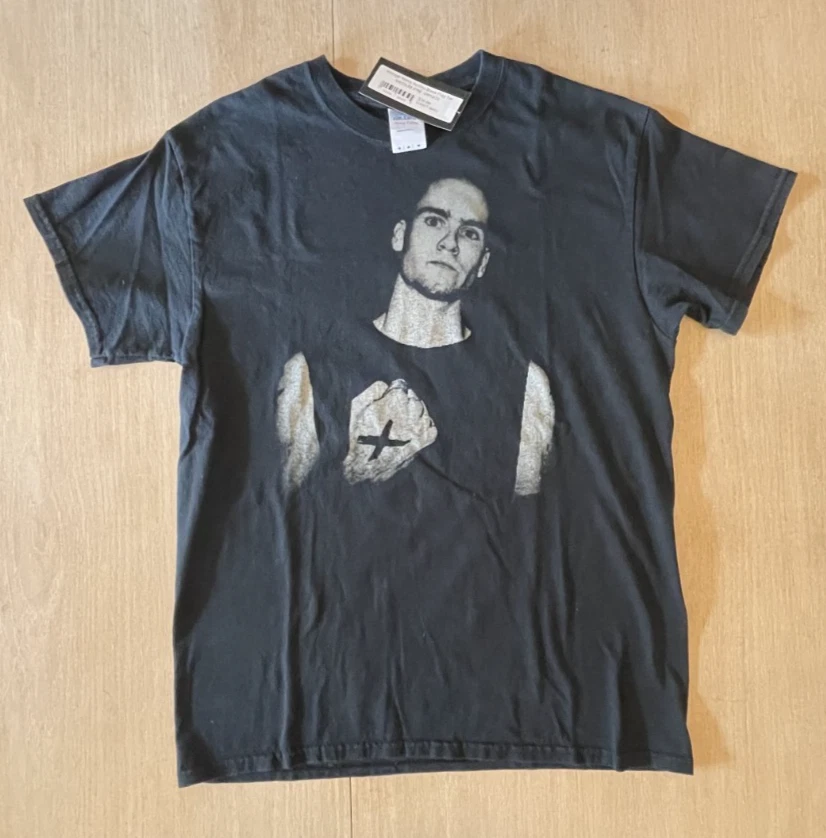 Camiseta Henry Rollins Bandera Negra Talla Mediana Nueva con Etiqueta Foto 2 de 4