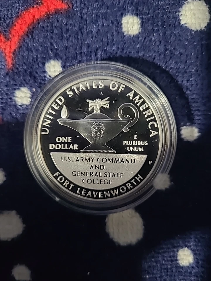 2013-P 5 Star Generals PROOF SILVER DOLLAR in Original Capsule - Image 2 of 4