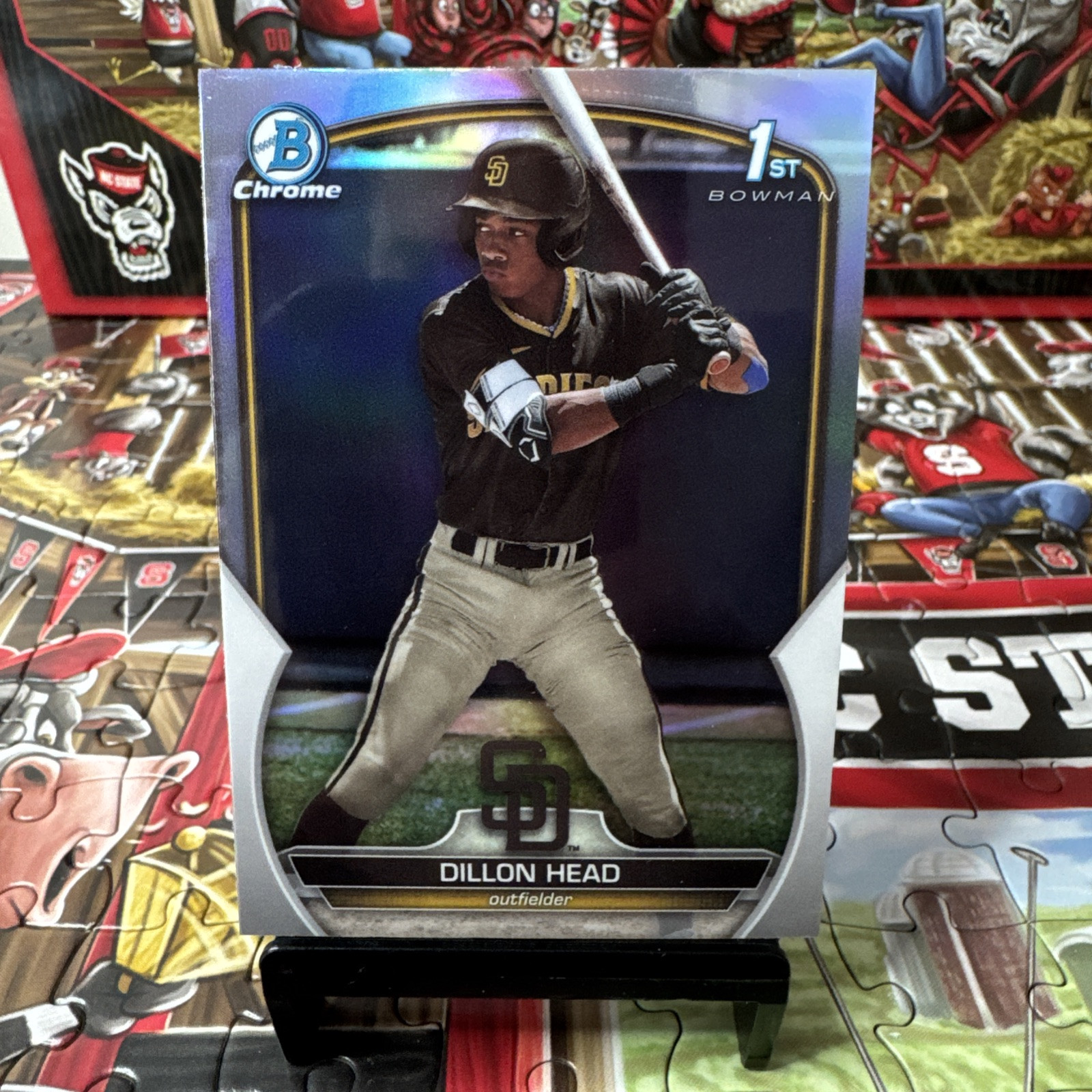 2023 Bowman Draft Dillon Head Chrome 1st Prospect Refractor #BDC-7 Padres