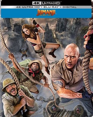 New Steelbook Jumanji: The Next Level (4K / Blu-ray + Digital)