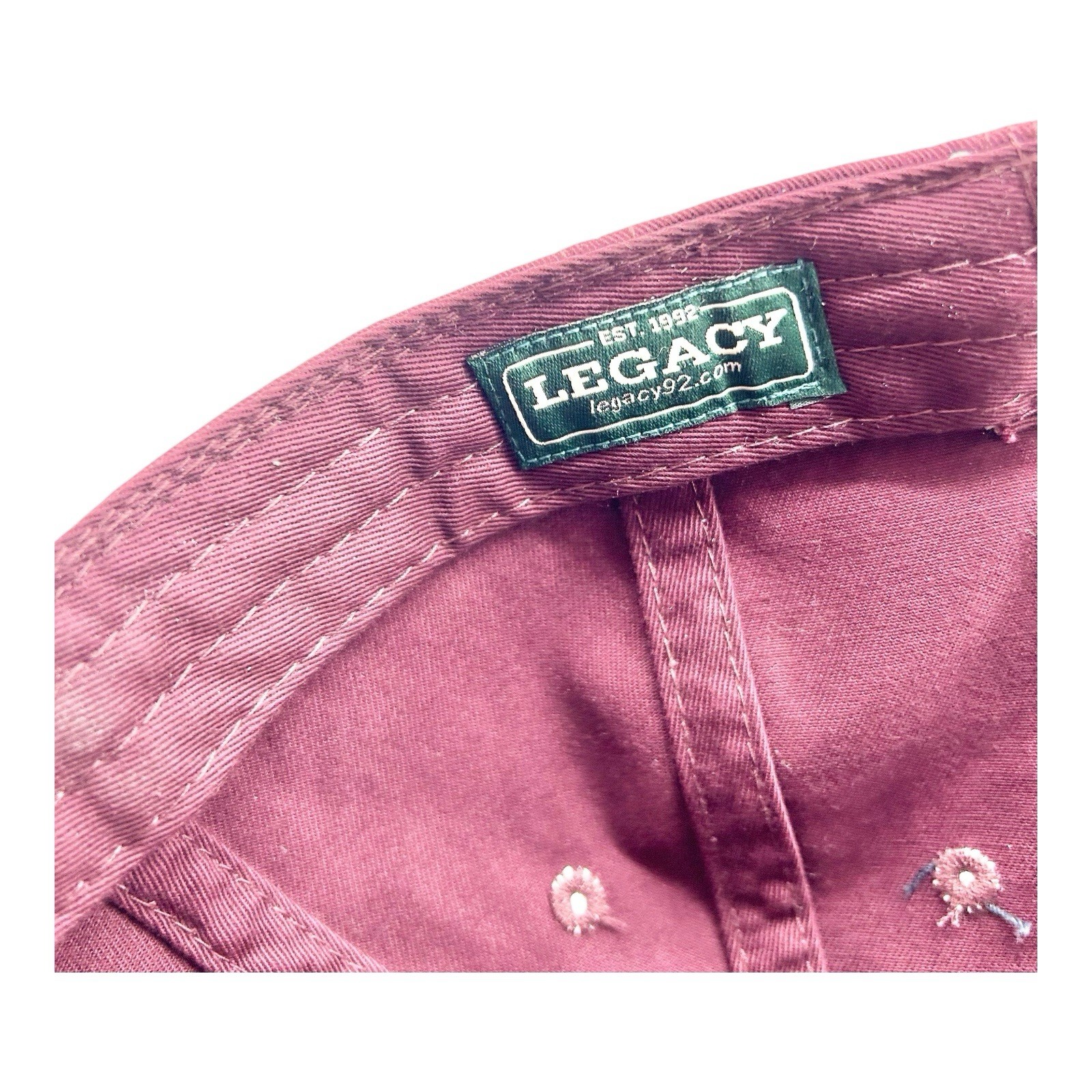 Trinity University Hat Cap Strapback Maroon Legac… - image 8