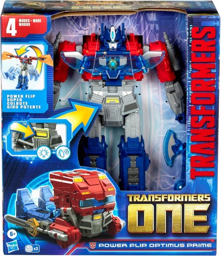 Transformers One Movie Power Flip Optimus Prime (Orion Pax) Converting... - Picture 2 of 14
