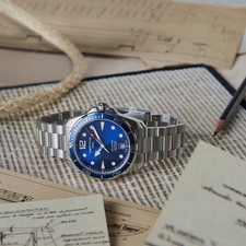 Image of Certina DS Action Quartz Diver 300 m Blue Dial C032.451.11.047.00 Swiss Made