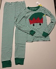 The Children&rsquo;s Place Boy&rsquo;s Christmas Elf Striped 2-Piece Set Sz. 8 NEW