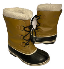 Sorel Big Kids YOOT PAC TP Waterproof Boot With Felt Inner Boot Youth Size 5 