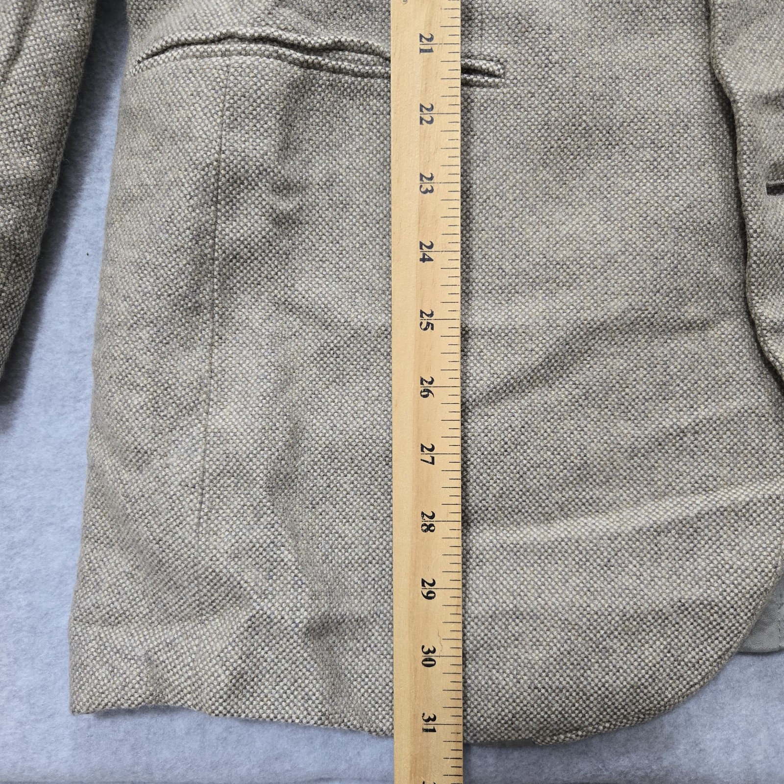 Hugo Boss Blazer Mens 42R Gray Wool Sport Coat Single Breasted Classic Jacket thumbnail 20