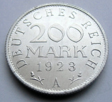 (536) WEIMAR REPUBLIC  -  200 MARK  -  1923 A