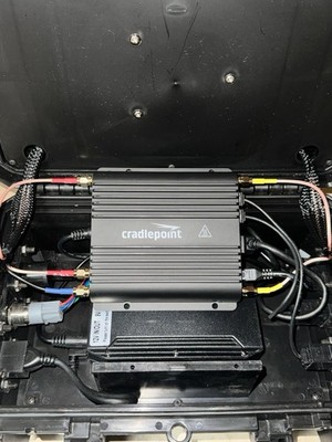 Cradlepoint IBR900-1200M-B LTE Router +CSG Mobile Command CenterCase + PSU
