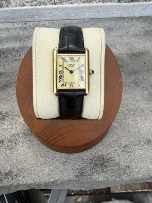 Cartier Tank Vermeil Large - Manual Wind