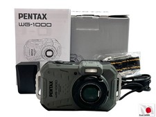 Pentax WG-1000 Waterproof Compact Digital Camera Olive From JAPAN (65677TS1)P