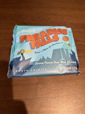 Disney Parks UP Paradise Falls Coconut Passion Fruit Milk Chocolate Bar Up