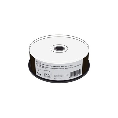 MediaRange BD-R 25GB 6x Write Speed, Full Surface Printable (Inkjet Printer), Fu
