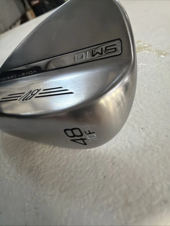 Titleist Vokey SM10 Tour Chrome 48* 10* Pitching Wedge F Grind Axiom 75Regular - Image 3 of 4