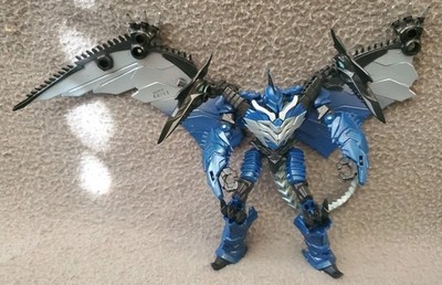 Transformers Age of Extinction Strafe Deluxe Class Dinobot Incomplete For Parts